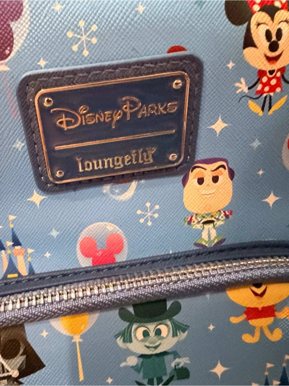 Disney Parks Loungefly Chibi Characters Mini Backpack-Retired